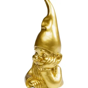 Sale KARE Design Deco Figurine Gnome Gold 21cm