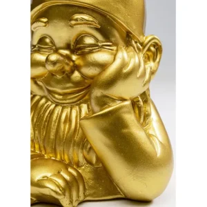 Sale KARE Design Deco Figurine Gnome Gold 21cm