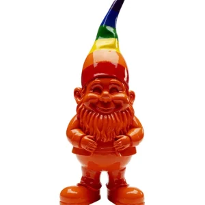 Discount KARE Design Deco Figurine Gnome Rainbow Orange 46cm