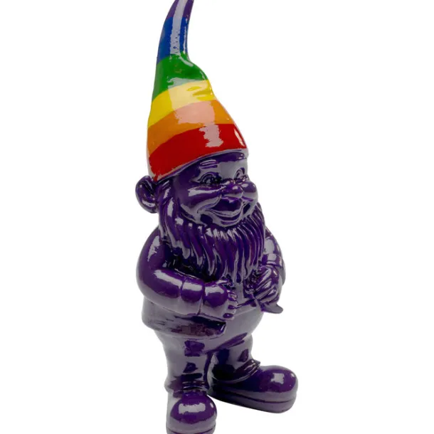 deco_figurine_gnome_rainb_1-2.webp Discount KARE Design Deco Figurine Gnome Rainbow Purple 11cm