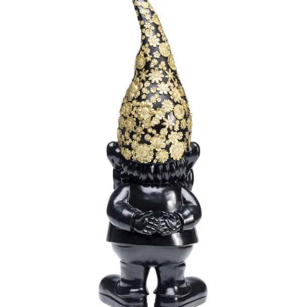 deco_figurine_gnome_stand_3-1.webp Sale KARE Design Deco Figurine Gnome Standing Black Gold 61cm