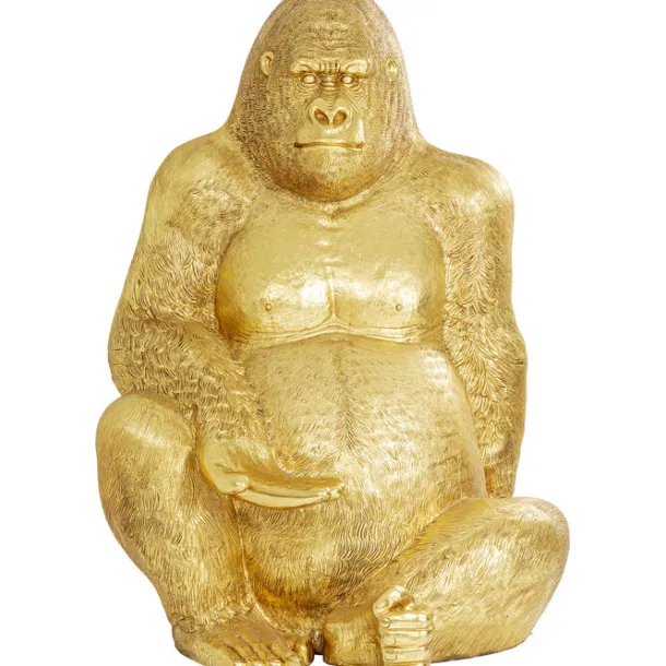 deco_figurine_gorilla_gol_0.webp Outlet KARE Design Deco Figurine Gorilla Gold XXL 249