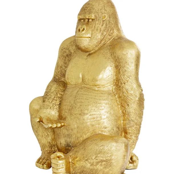 deco_figurine_gorilla_gol_5.webp Outlet KARE Design Deco Figurine Gorilla Gold XXL 249