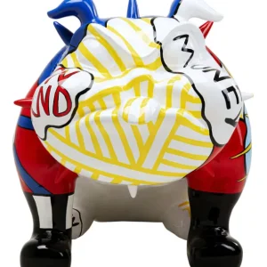 Best KARE Design Deco Figurine Graffiti Dog 110cm