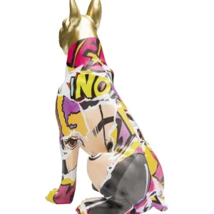 Hot KARE Design Deco Figurine Graffiti Dog 31cm