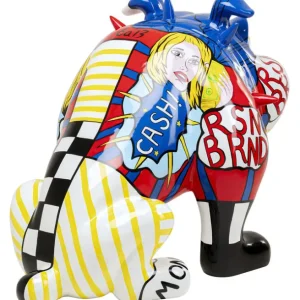 Best KARE Design Deco Figurine Graffiti Dog 110cm