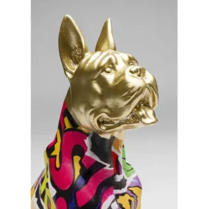 Hot KARE Design Deco Figurine Graffiti Dog 31cm