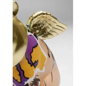 Fashion KARE Design Deco Figurine Graffiti Flying Pig 16cm