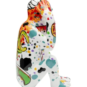 Hot KARE Design Deco Figurine Graffiti Monkey 40cm