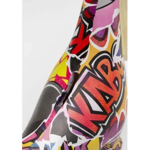 Fashion KARE Design Deco Figurine Graffiti Pixel Dog 35cm