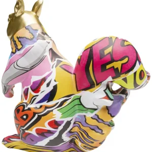 Hot KARE Design Deco Figurine Graffiti Squirrel 22cm
