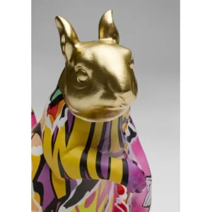 Hot KARE Design Deco Figurine Graffiti Squirrel 22cm