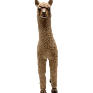 Hot KARE Design Deco Figurine Happy Alpaca 48cm
