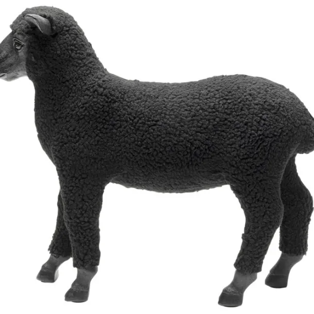 deco_figurine_happy_sheep_1-1.webp Outlet KARE Design Deco Figurine Happy Sheep Wool Black 37cm