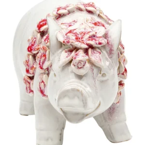Fashion KARE Design Deco Figurine Hawaii Pig 15cm