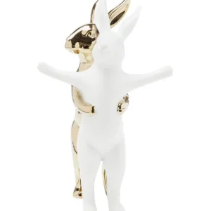Sale KARE Design Deco Figurine Hugging Rabbits Medium