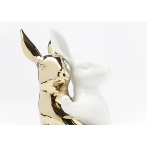 Sale KARE Design Deco Figurine Hugging Rabbits Medium