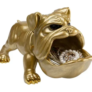 Online KARE Design Deco Figurine Hungry Dog Gold 37cm