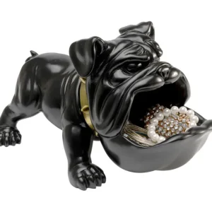 Outlet KARE Design Deco Figurine Hungry Dog Black 37cm