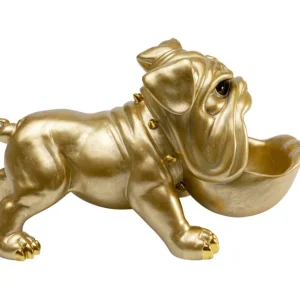 Online KARE Design Deco Figurine Hungry Dog Gold 37cm