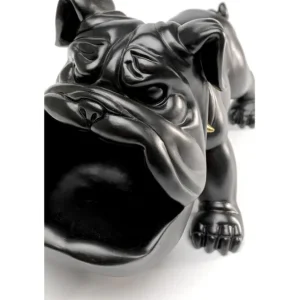 Outlet KARE Design Deco Figurine Hungry Dog Black 37cm
