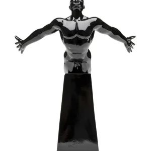 Online KARE Design Deco Figurine Jumper Black 37cm