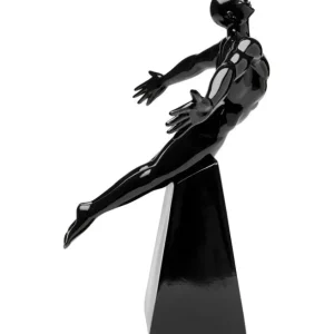Online KARE Design Deco Figurine Jumper Black 37cm