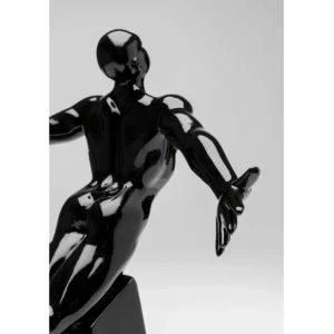 Online KARE Design Deco Figurine Jumper Black 37cm