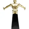 Online KARE Design Deco Figurine Jumper Gold 37cm