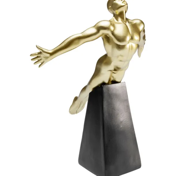 deco_figurine_jumper_gold_1.webp Online KARE Design Deco Figurine Jumper Gold 37cm