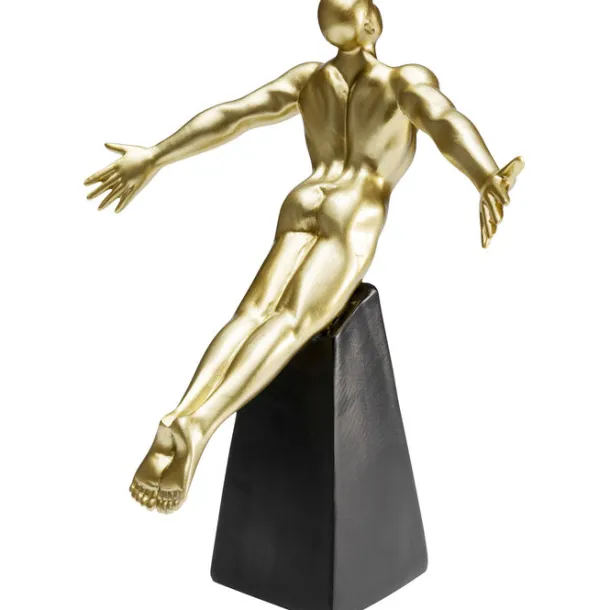 deco_figurine_jumper_gold_3.webp Online KARE Design Deco Figurine Jumper Gold 37cm