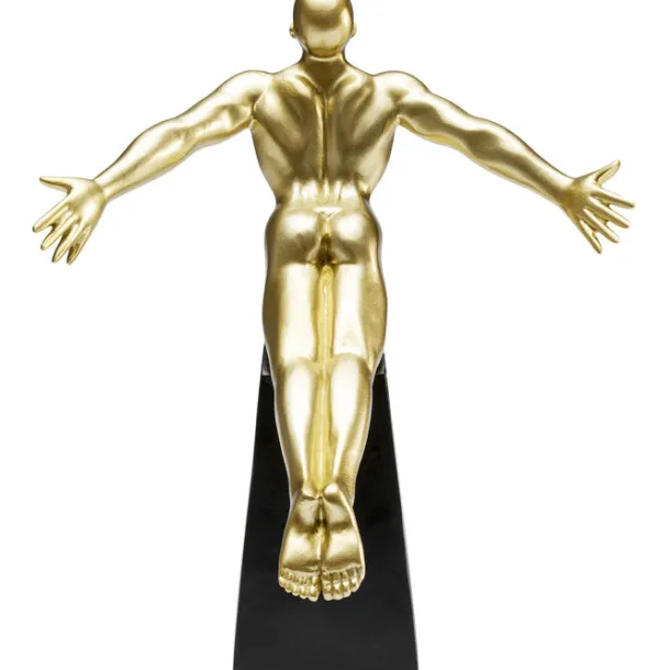 deco_figurine_jumper_gold_4.webp Online KARE Design Deco Figurine Jumper Gold 37cm