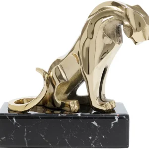 Outlet KARE Design Deco Figurine Lion on Marble 34cm