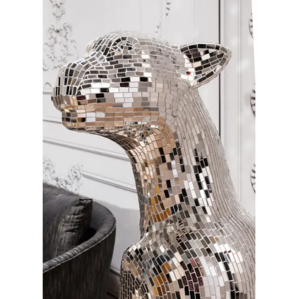 deco_figurine_mosaik_welc_2.webp Hot KARE Design Deco Figurine Mosaik Welcome Panther Left XL