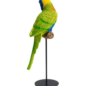 Best KARE Design Deco Figurine Parrot Green 36cm