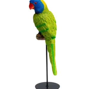 Best KARE Design Deco Figurine Parrot Green 36cm