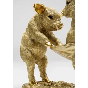 Hot KARE Design Deco Figurine Pig Party 20cm