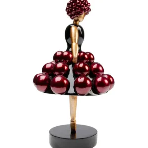 Discount KARE Design Deco Figurine Primaballerina Pom Purple 35cm