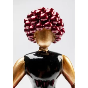 Discount KARE Design Deco Figurine Primaballerina Pom Purple 35cm