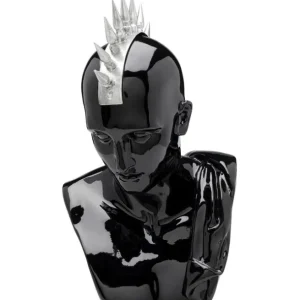 Best KARE Design Deco Figurine Punk Boy Black 42cm