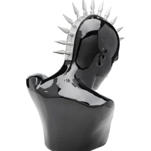 Best KARE Design Deco Figurine Punk Boy Black 42cm