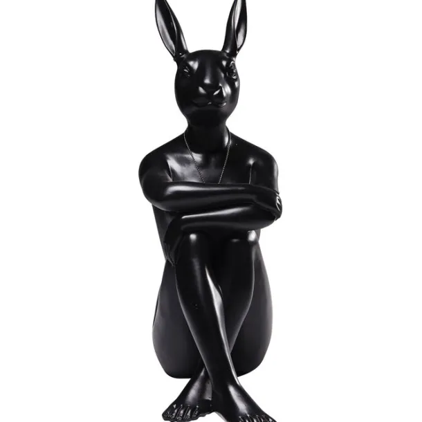 deco_figurine_rabbit_gill_1.webp Online KARE Design Deco Figurine Rabbit Gillie Black