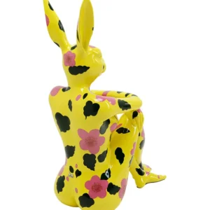 Sale KARE Design Deco Figurine Rabbit Gillie Yellow 80cm