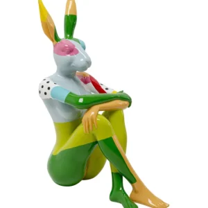 Hot KARE Design Deco Figurine Rabbit Gillie Colore 80cm