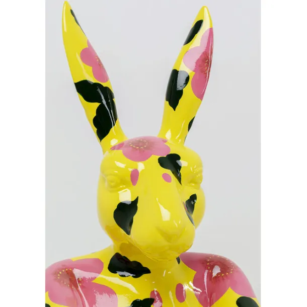 deco_figurine_rabbit_gill_5.webp Sale KARE Design Deco Figurine Rabbit Gillie Yellow 80cm