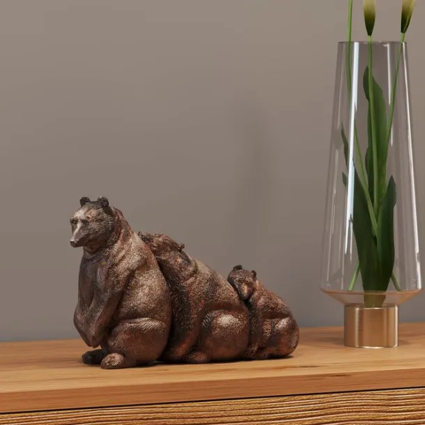 deco_figurine_relaxed_bea_1.webp Sale KARE Design Deco Figurine Relaxed Bear Family