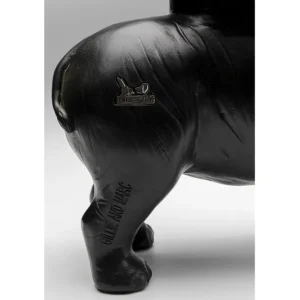 Online KARE Design Deco Figurine Rhino Black 41cm