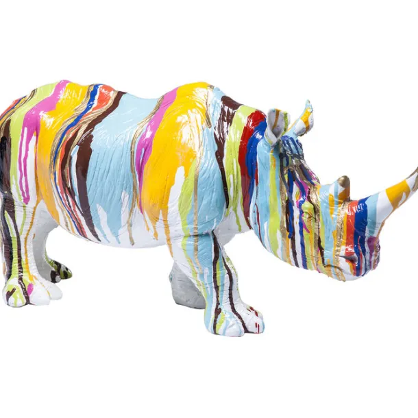 deco_figurine_rhino_color_1.webp Clearance KARE Design Deco Figurine Rhino Colore 26cm