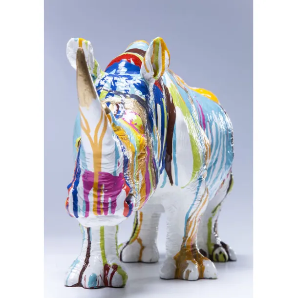 deco_figurine_rhino_color_3.webp Clearance KARE Design Deco Figurine Rhino Colore 26cm