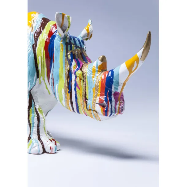 deco_figurine_rhino_color_5.webp Clearance KARE Design Deco Figurine Rhino Colore 26cm